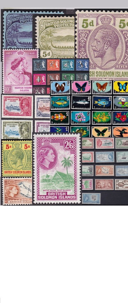 Solomon Islands - MINT - USED - SINGLES - SETS -- priced separately
