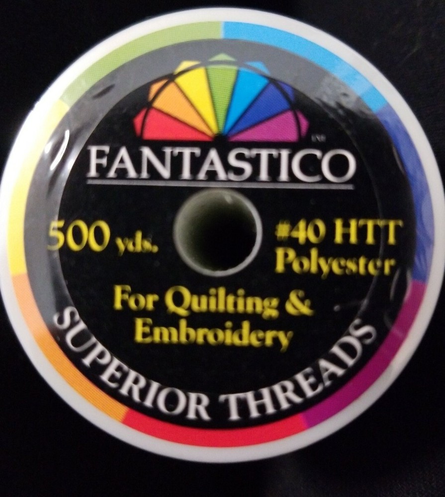Fantastico multi-green polyester quilting and embroidery thread. 500 yd