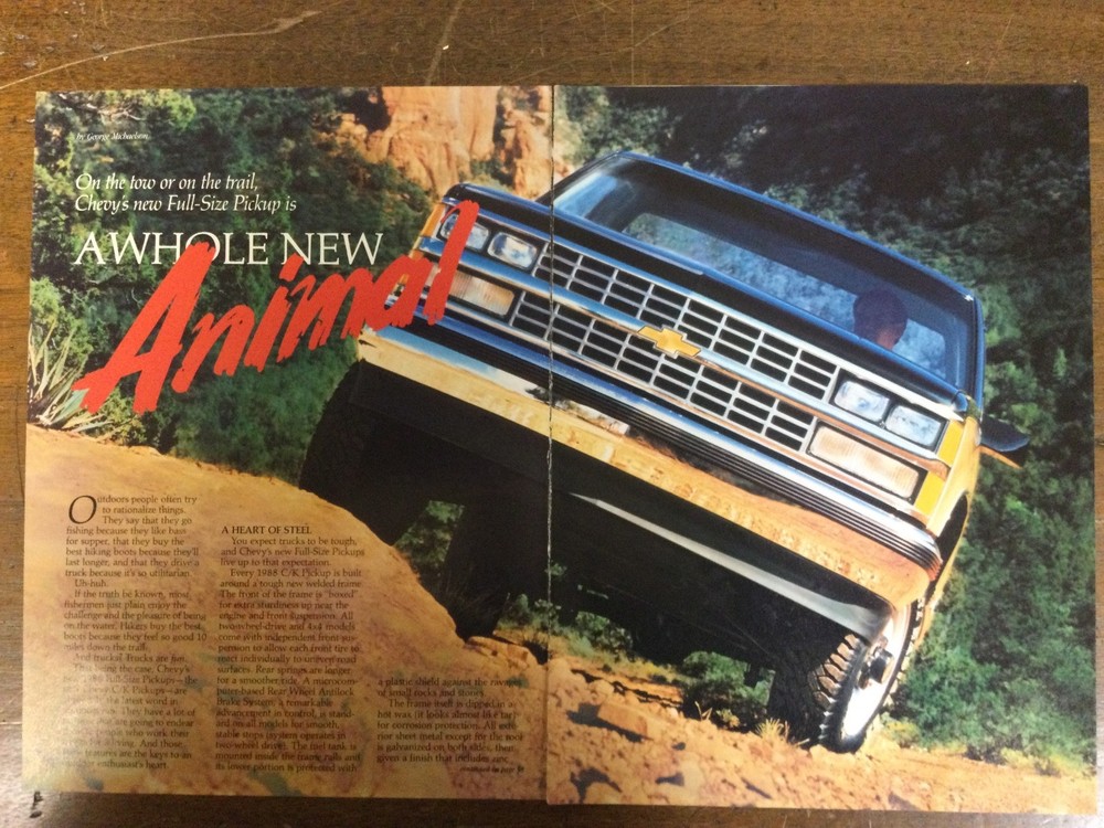 Misc 6089 Article 1988 Chevrolet Full Size Pickup 6 page
