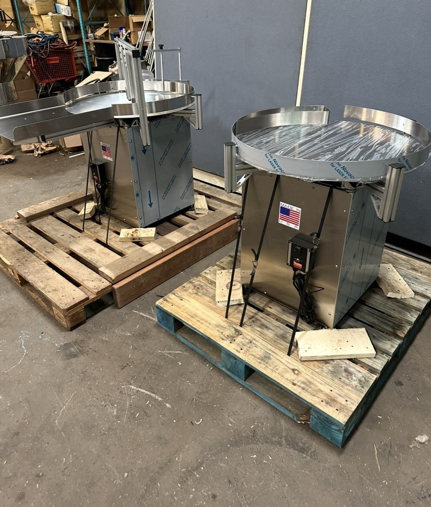 36” Rotary Bottle Unscrambler/Feeding Table NEW!