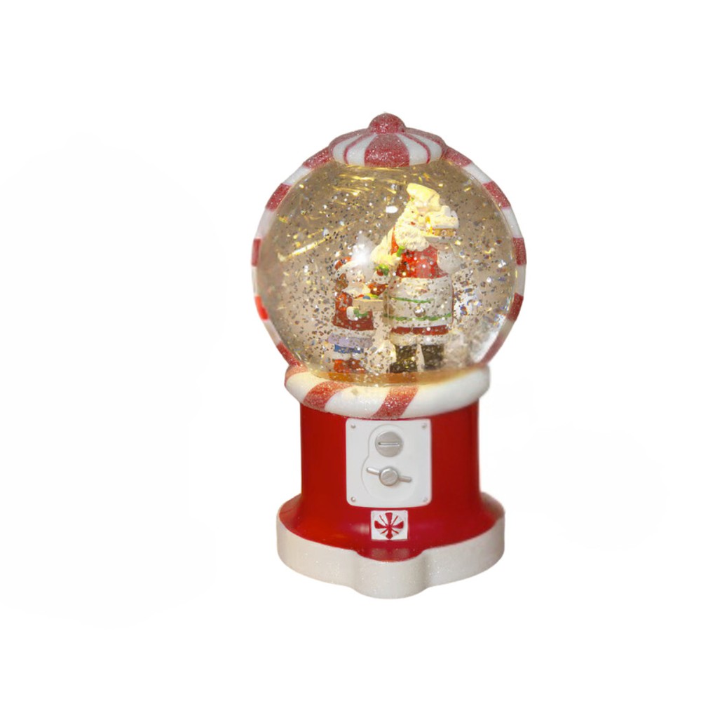 Gerson Candy Machine with Santa Water Lantern