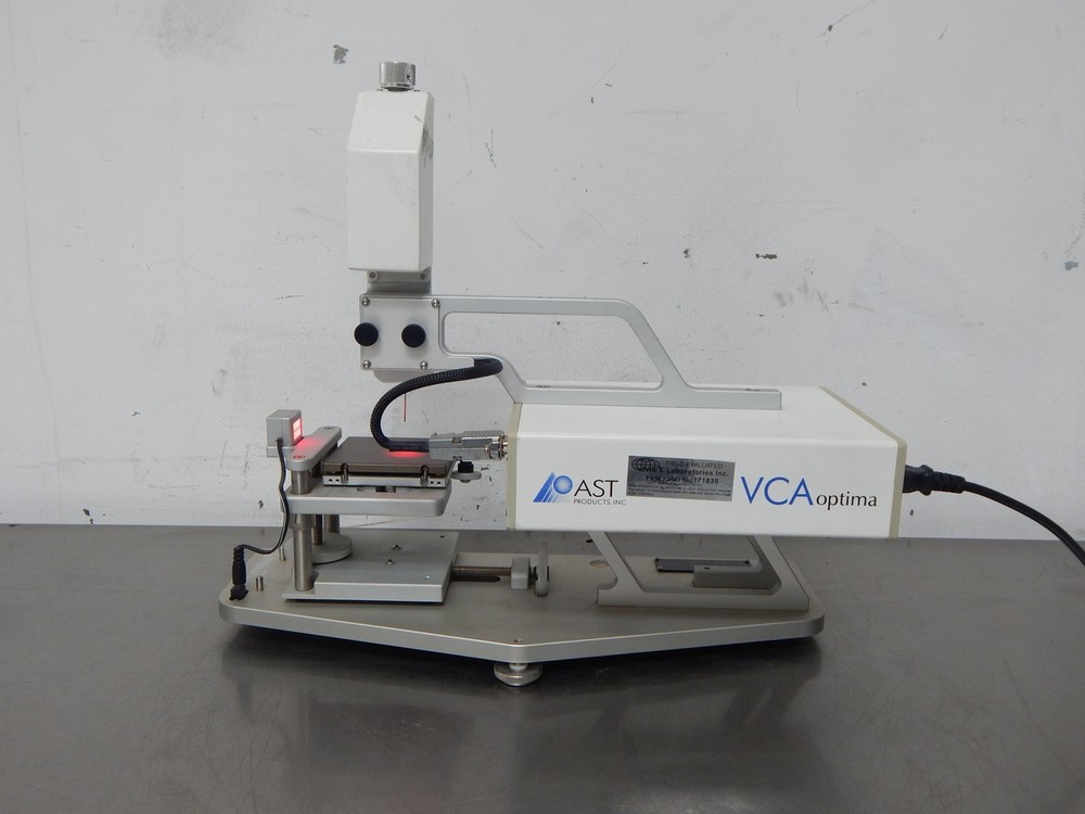 AST PRODUCTS VCA OPTIMA VIDEO CONTACT ANGLE SYSTEM