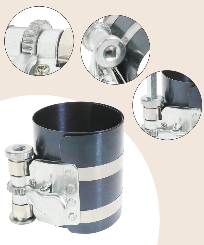 Piston Ring Compressor Tool,Car Accessories Car Engine Piston Ring Installer ...