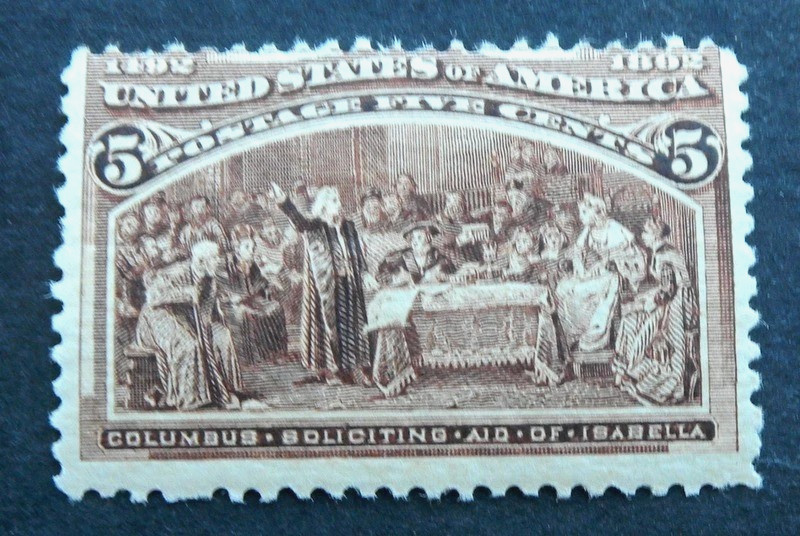 Columbus Soliciting Aid from Isabella  #234