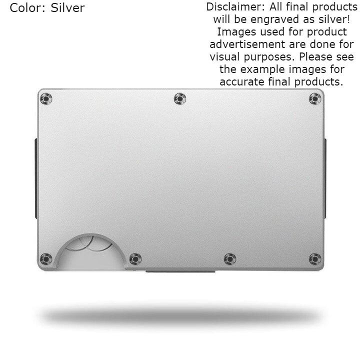 REPLACEMENT SCREWS & ELASTIC FOR METAL WALLETS