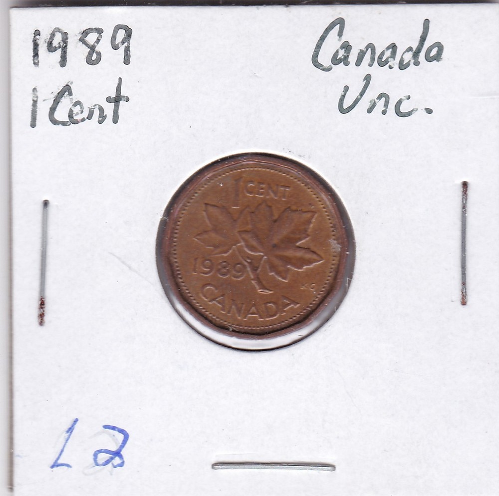 1989 Canada Cent L2