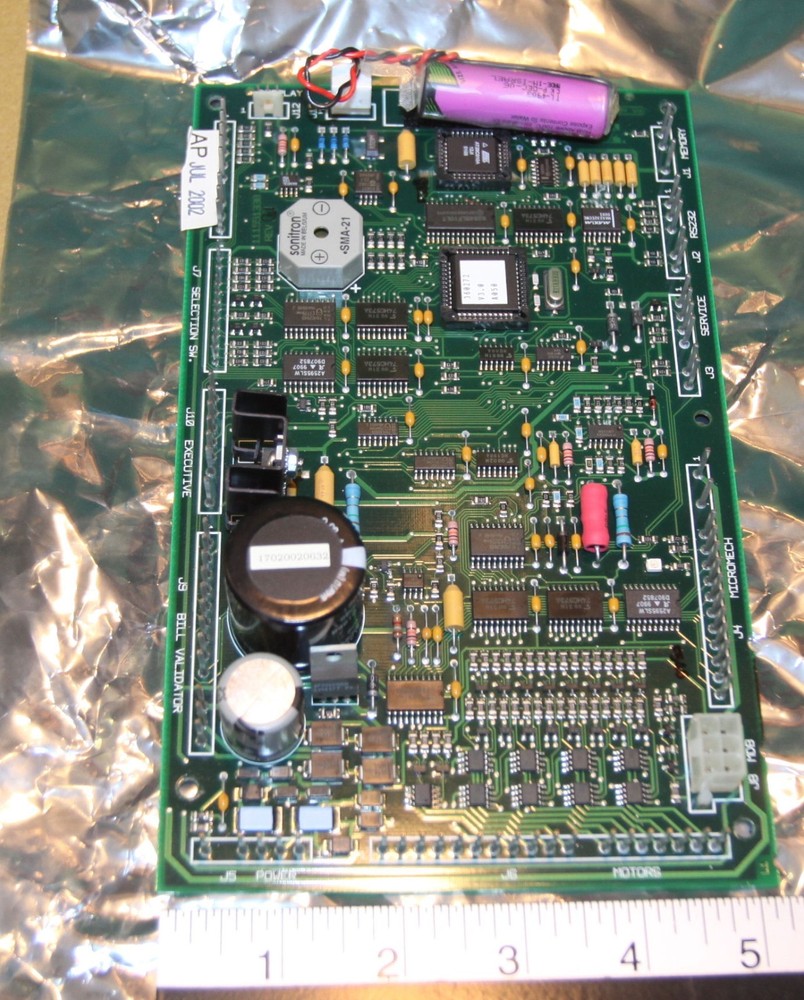 AP Automatic Products 122 & 123 snack vending machine main board - Tested good