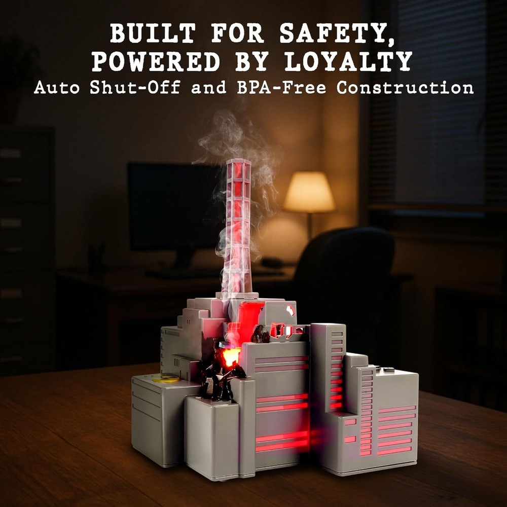 Chernobyl Smart Diffuser & Humidifier 250ML Ultrasonic Mist with LED light