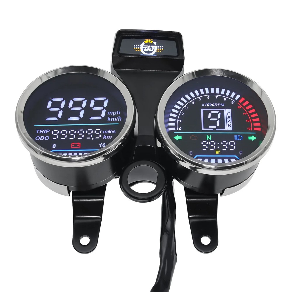 Motorcycle Speed Tachometer For Suzuki GN 125 Digital Meter Assembly Speedometer