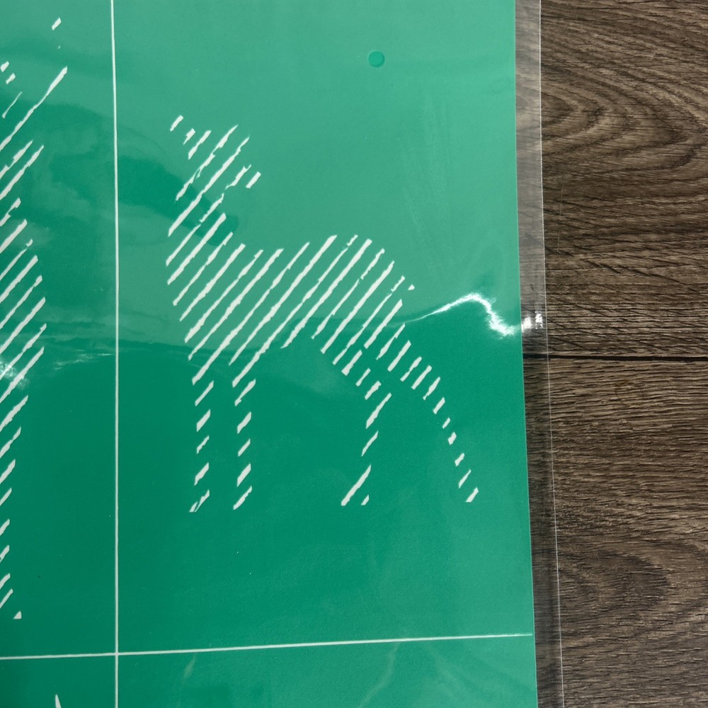 Winter Deer Patterns Chalk Couture Transfer Retired Size C 12x18in