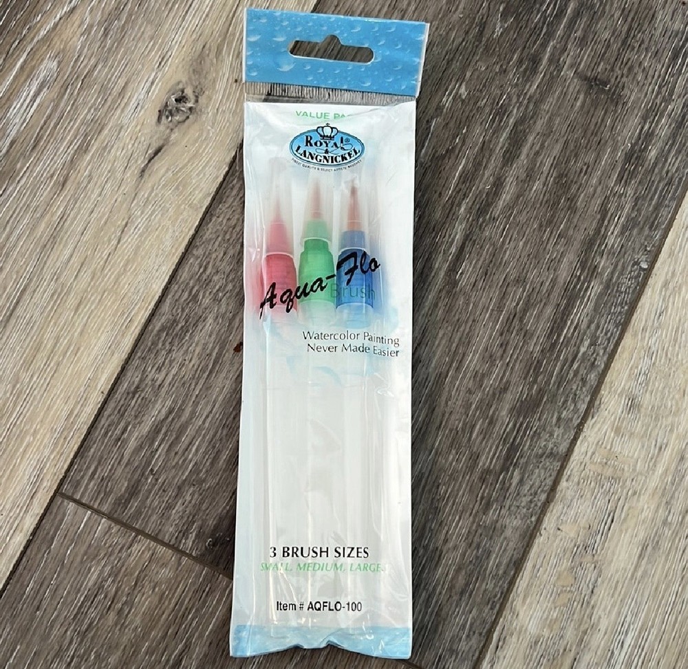 Aqua Flo Watercolor Painting Brushes Tools