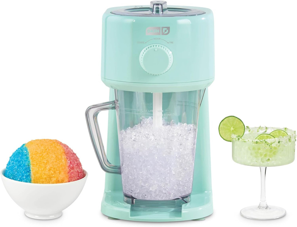 Deluxe Shaved Ice & Slushie Maker with Serving Pitcher, 1L, Multi-Purpose Ice Sh