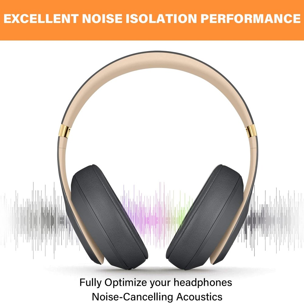 Replacement for Beats Studio 3 Ear Pads Grey, Studio...