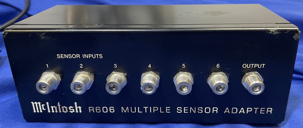 MCINTOSH R606, Vintage Multiple Sensor Adaptor- 6 Inputs to 1 Output.