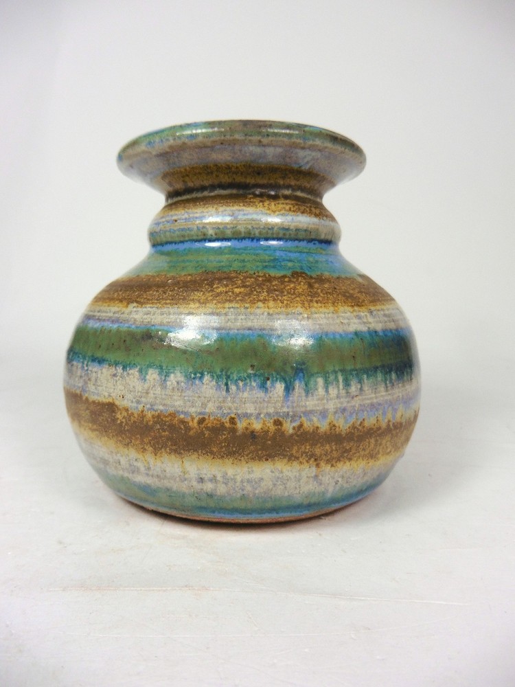 Southwestern Pottery Small Vase Signed