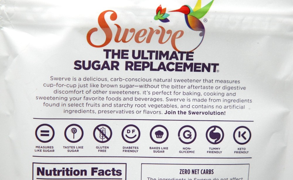 ORIGINAL Swerve Brown Ultimate Sugar Replacement. Four Packs. SEALED.