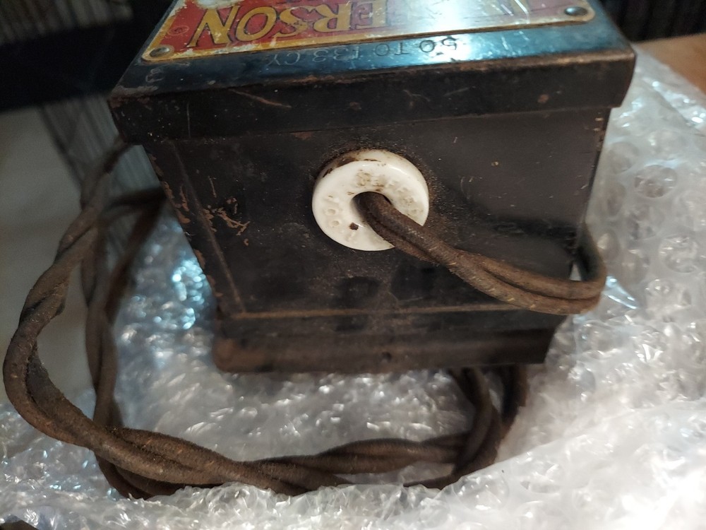Vintage Jefferson Electric Midget Transformer Untested: USED