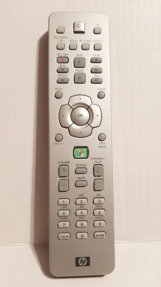 HP MCE Media Center Remote Control For Windows 7 Vista