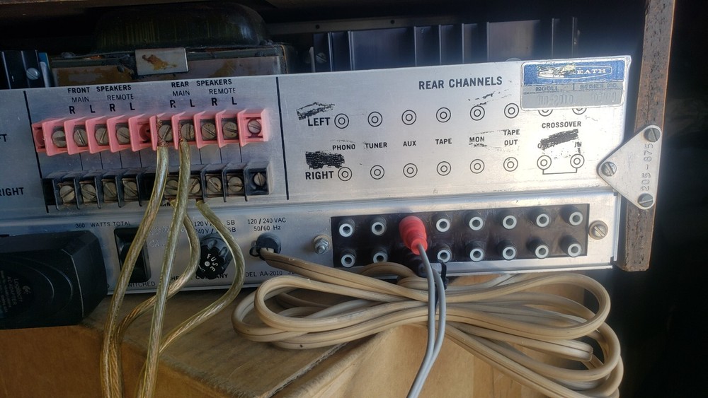 Heathkit AA-2010 4 channel Quadrophonic Integrated Amplifier