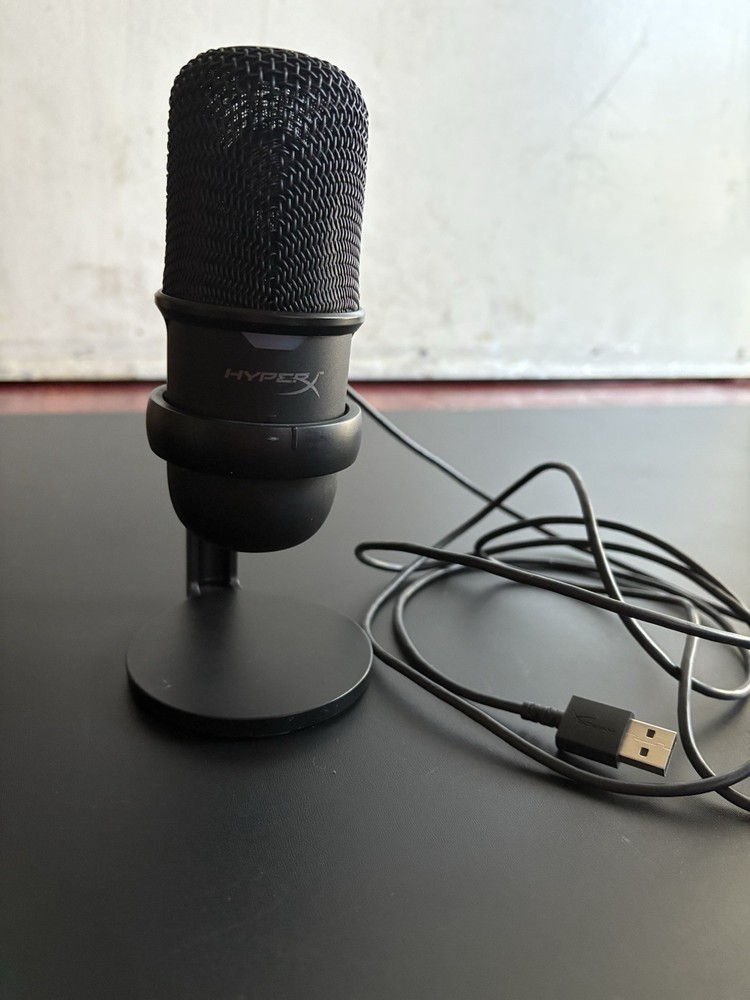 HyperX SoloCast USB Gaming Microphone - Black (4P5P8AA)