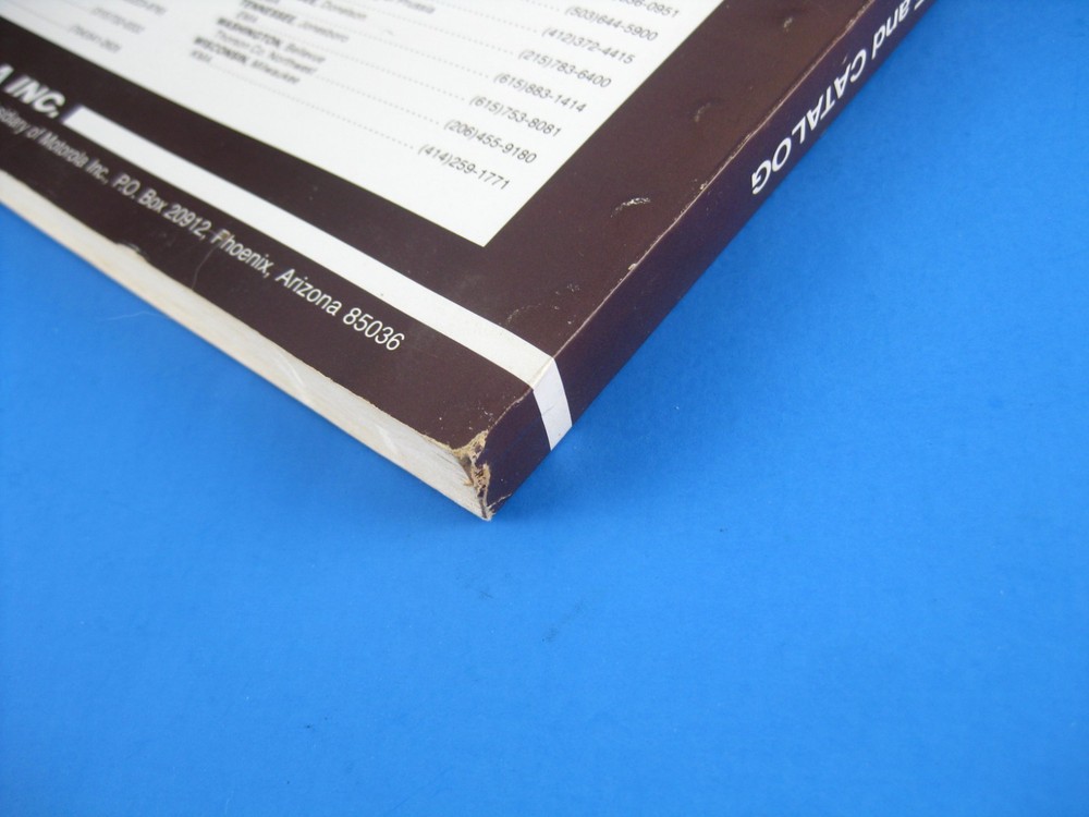 Motorola Semiconductor Master Selection Guide & Catalog Vintage 1984 Electronics