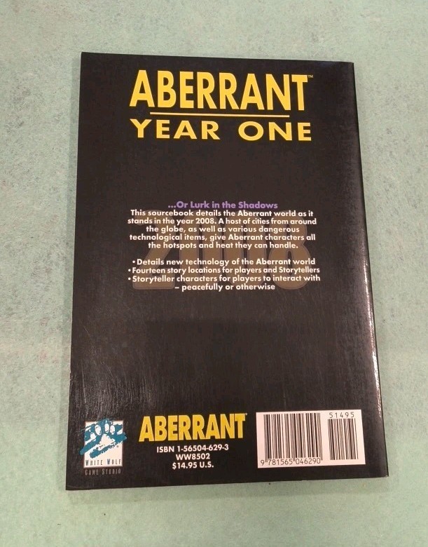 Aberrant Year One