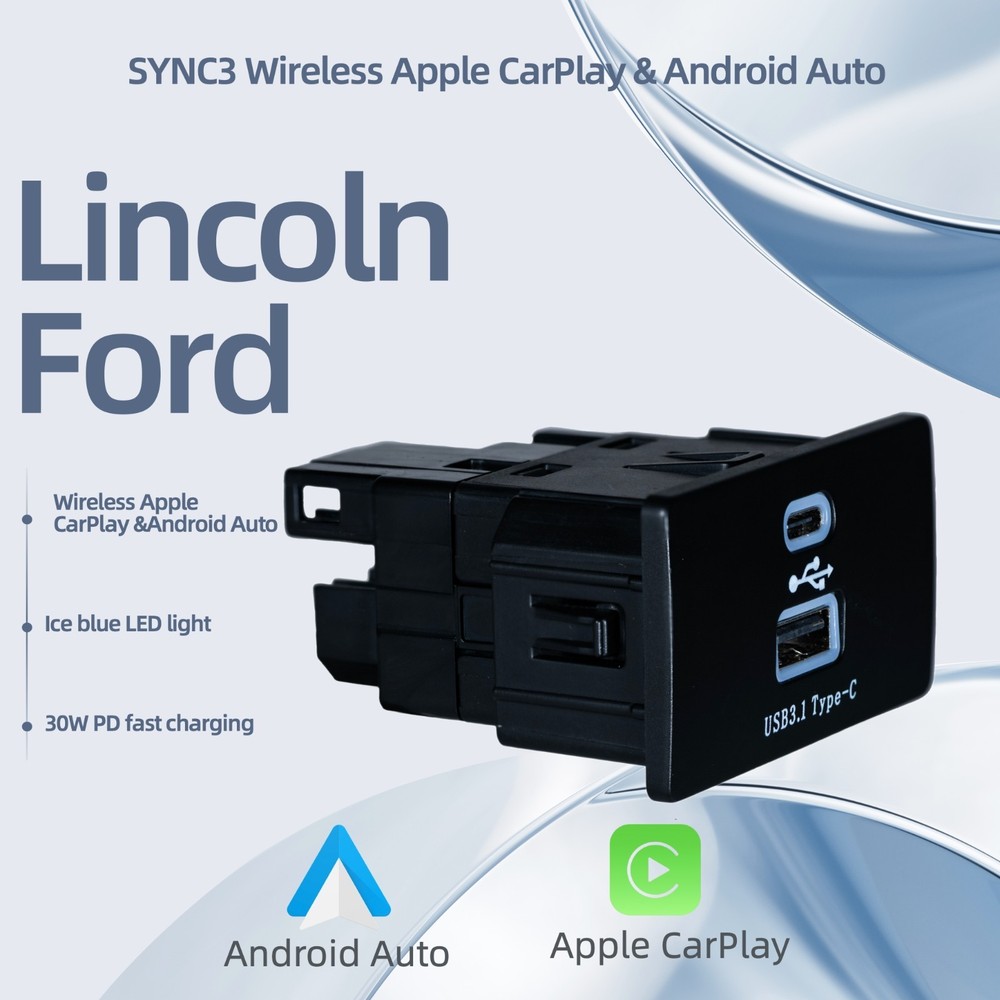 For SYNC 3 Ford Type-C Multimedia Module Interface Hub 14F014 Upgraded Version
