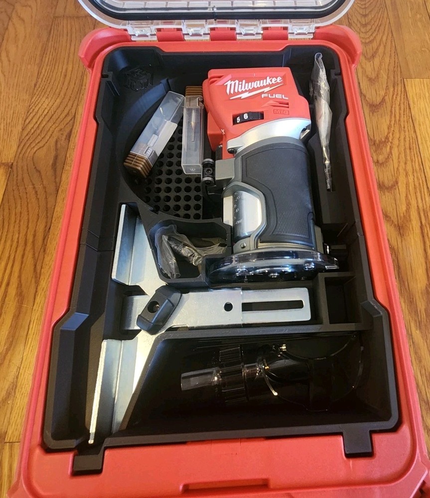 Milwaukee Packout Insert for M18 Fuel Compact Router Black