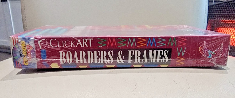 Boarders & Frames ClickART CD ROM; Windows; NOS/CIB