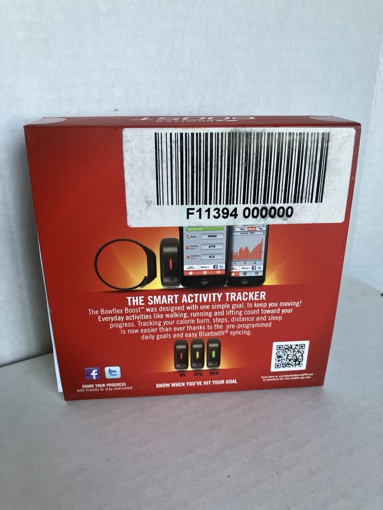 BOWFLEX BOOST ACTIVITY TRACKER WiIRELESS WRISTBAND NEW IN BOX