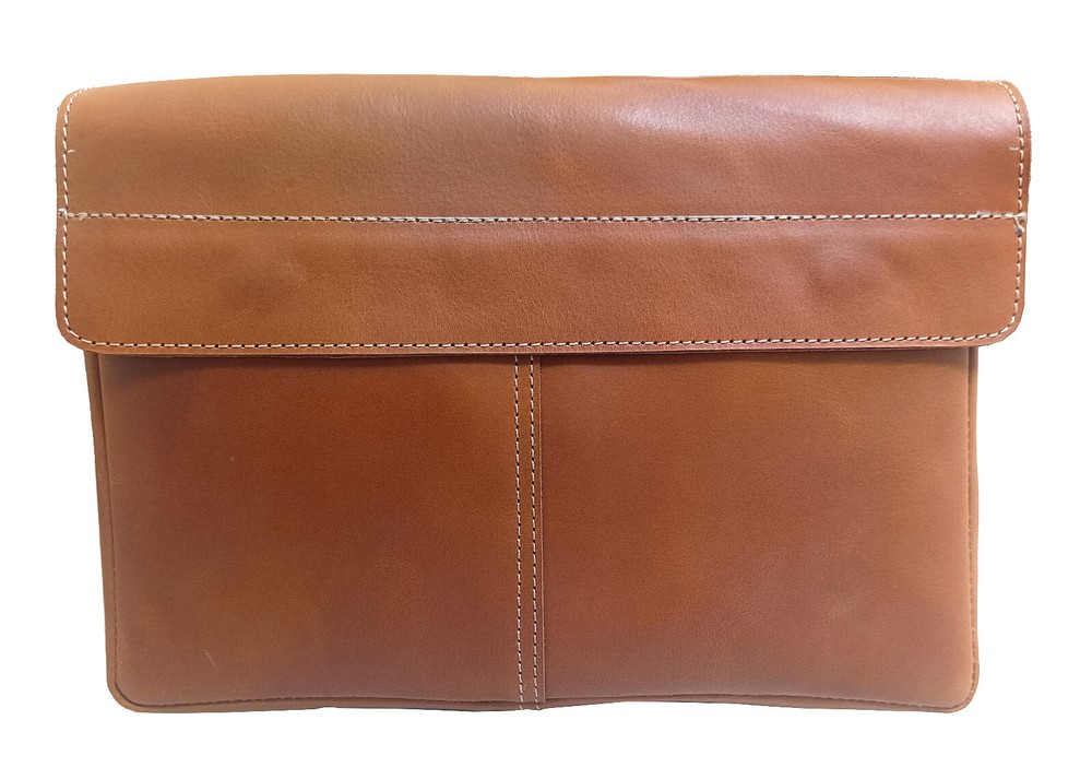 Calyx Full Grain Leather File Folder Organizer Document Holder Leather Portfolio