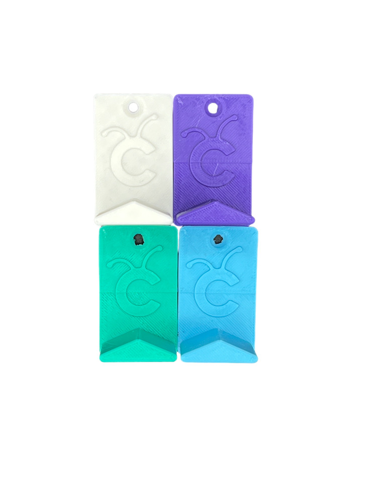 3D Printed Cricut Mat Wall Holder 4-Piece Set - Craft Room Storage Solution