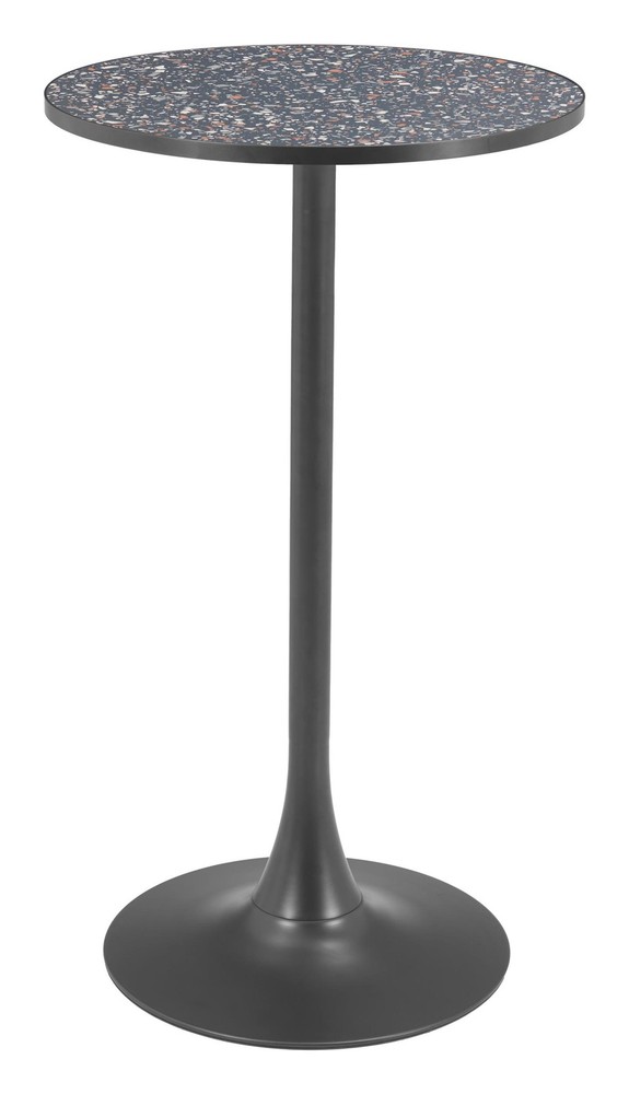 Bite Bar Table Black & Bronze