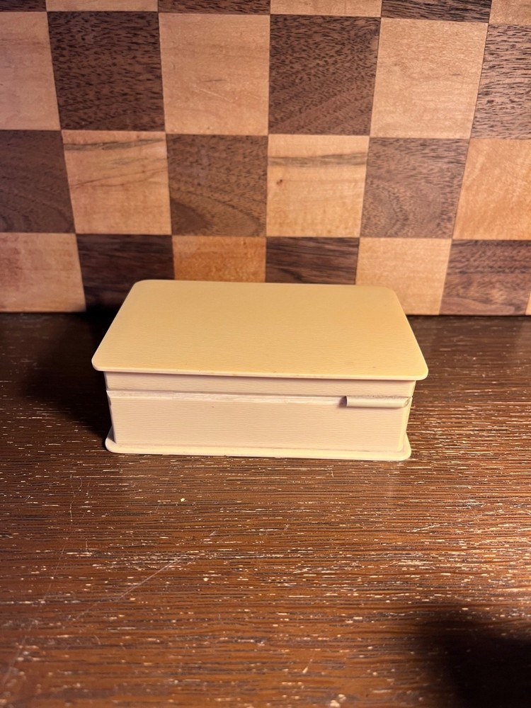 Vintage Celluloid Vanity Box, missing hinge