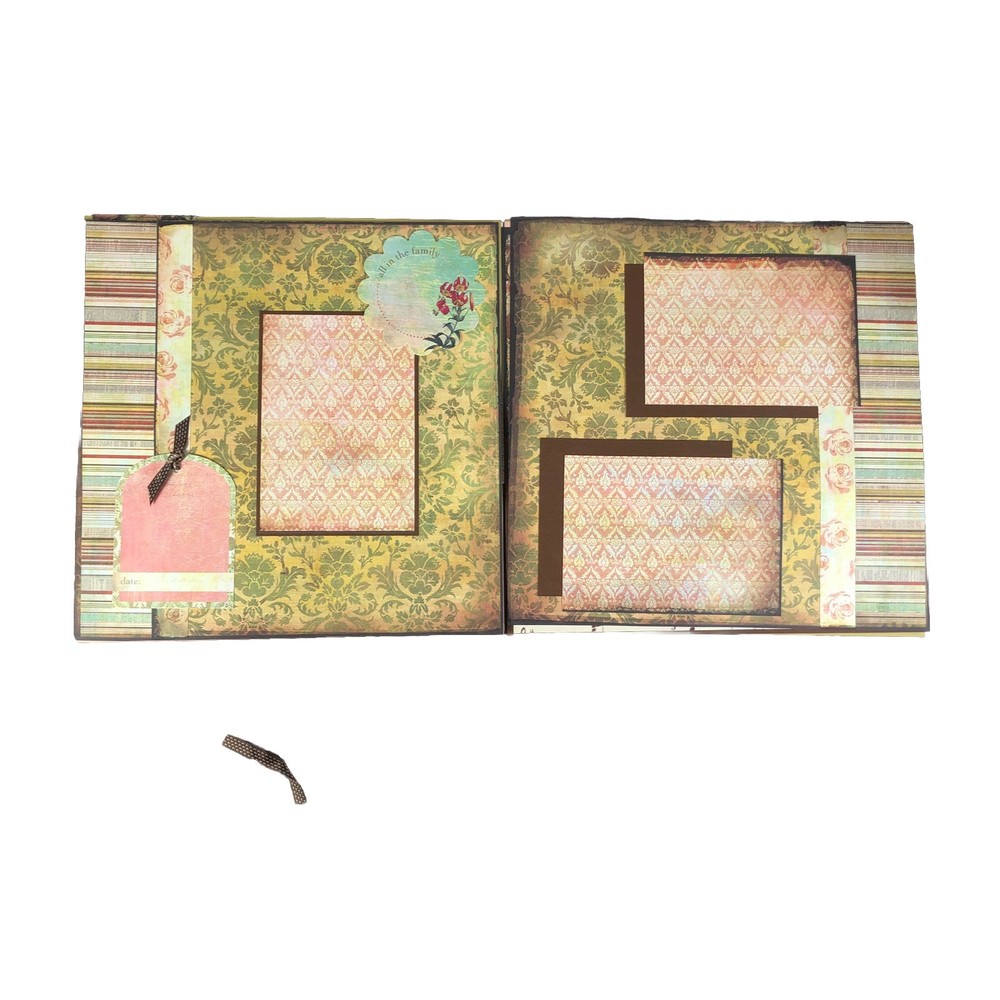 Basic Grey Curio Scrapbook 20 Layout Pages + Extras