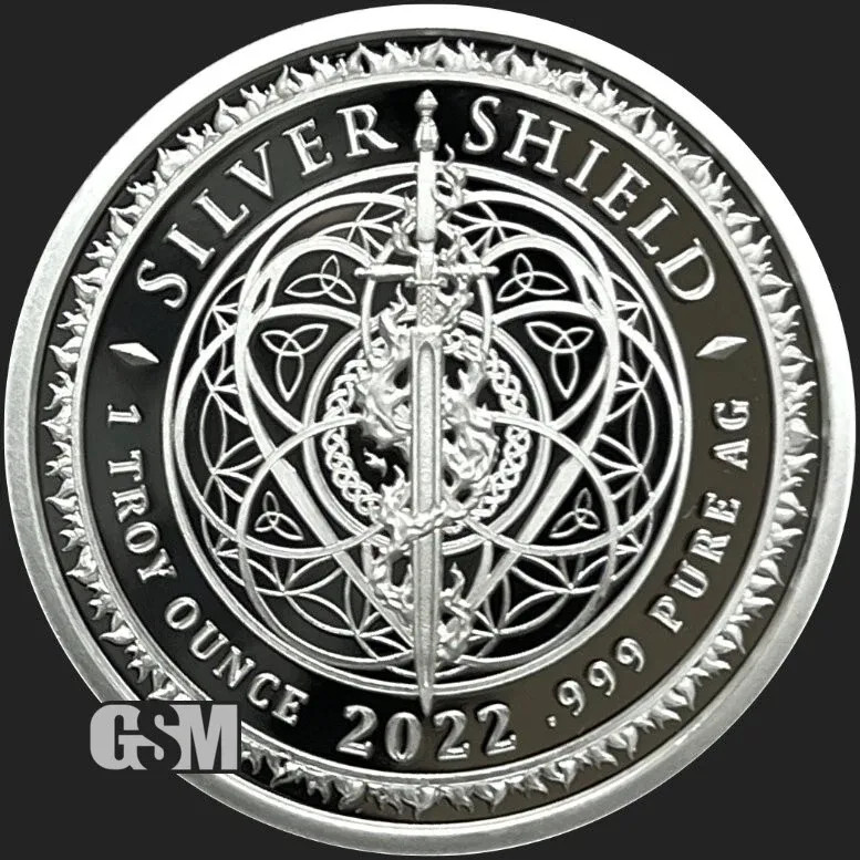 2022 SILVER SHIELD CONSCIENTIA ETERNITY BRAVO 1 OZ SIVER PROOF