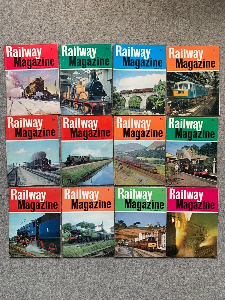 The Railway Magazine - 1966 - complete year