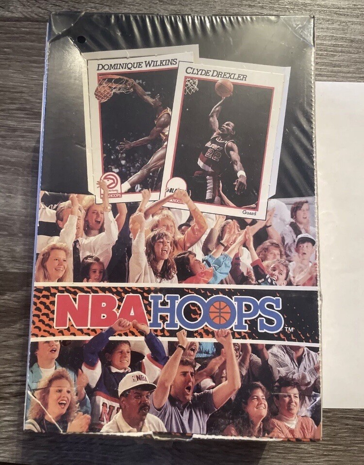 1991-92 NBA Hoops Series 1 Sealed Box