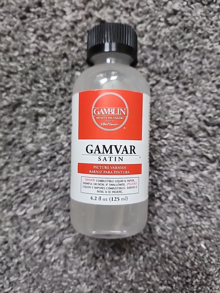 Gamblin Satin Gloss Picture Varnish, 4.2oz