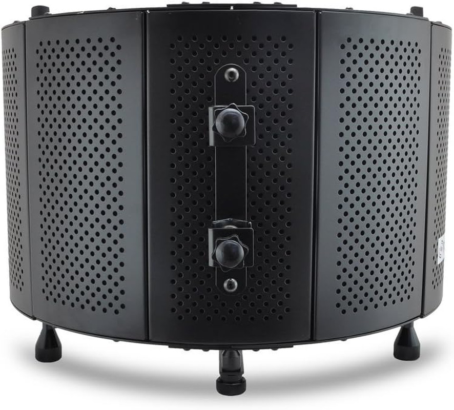 , Microphone Isolation Shield, Sound Dampening Foam, Studio Quality, Adjustable