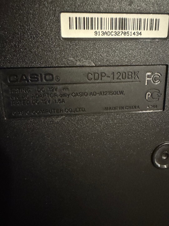 Casio CDP120 88 Key Digital Piano