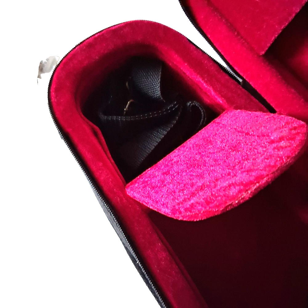 Unbranded 4/4 Size Black Vio;in With Nice Case