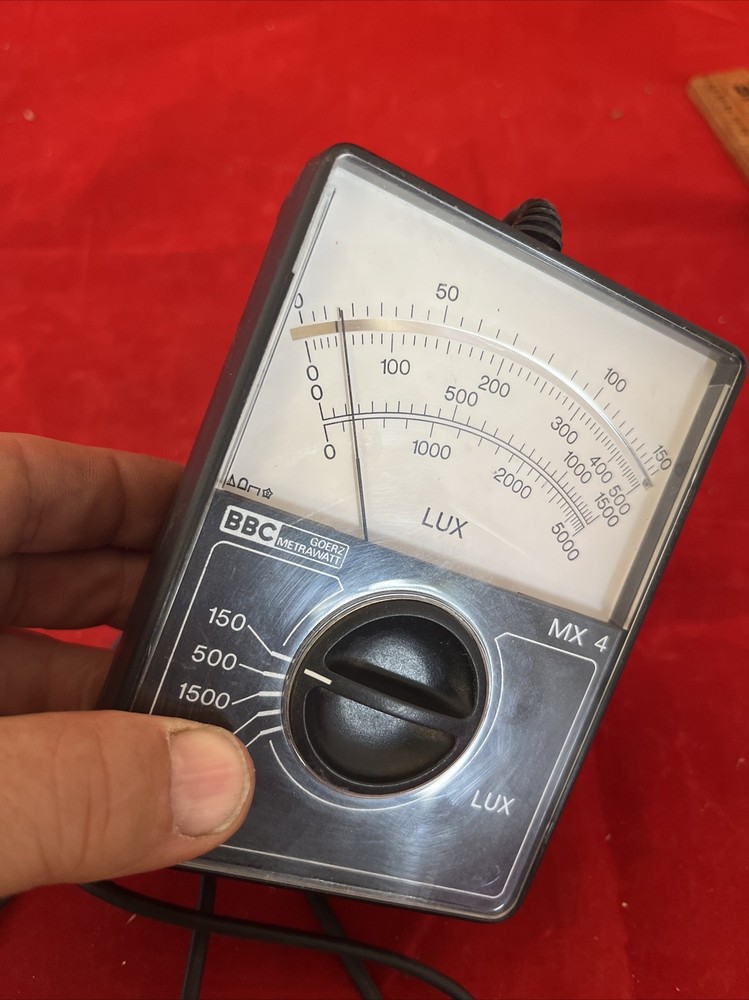BBC Goerz Metrawatt MX 4 Lux Meter