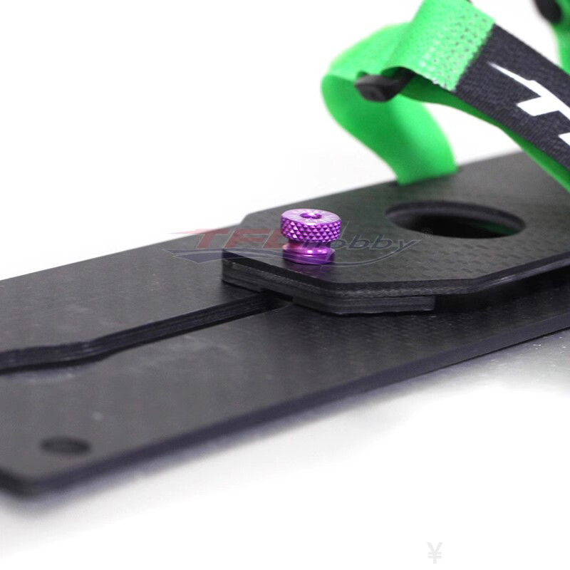 Battery tray epoxy/carbon adjustable multifunctional battery board for RC Model