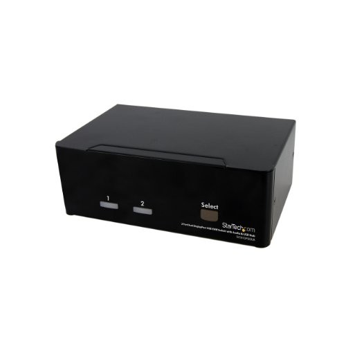 Startech SV231DPDDUA 2 Port Dual DisplayPort KVM Switch