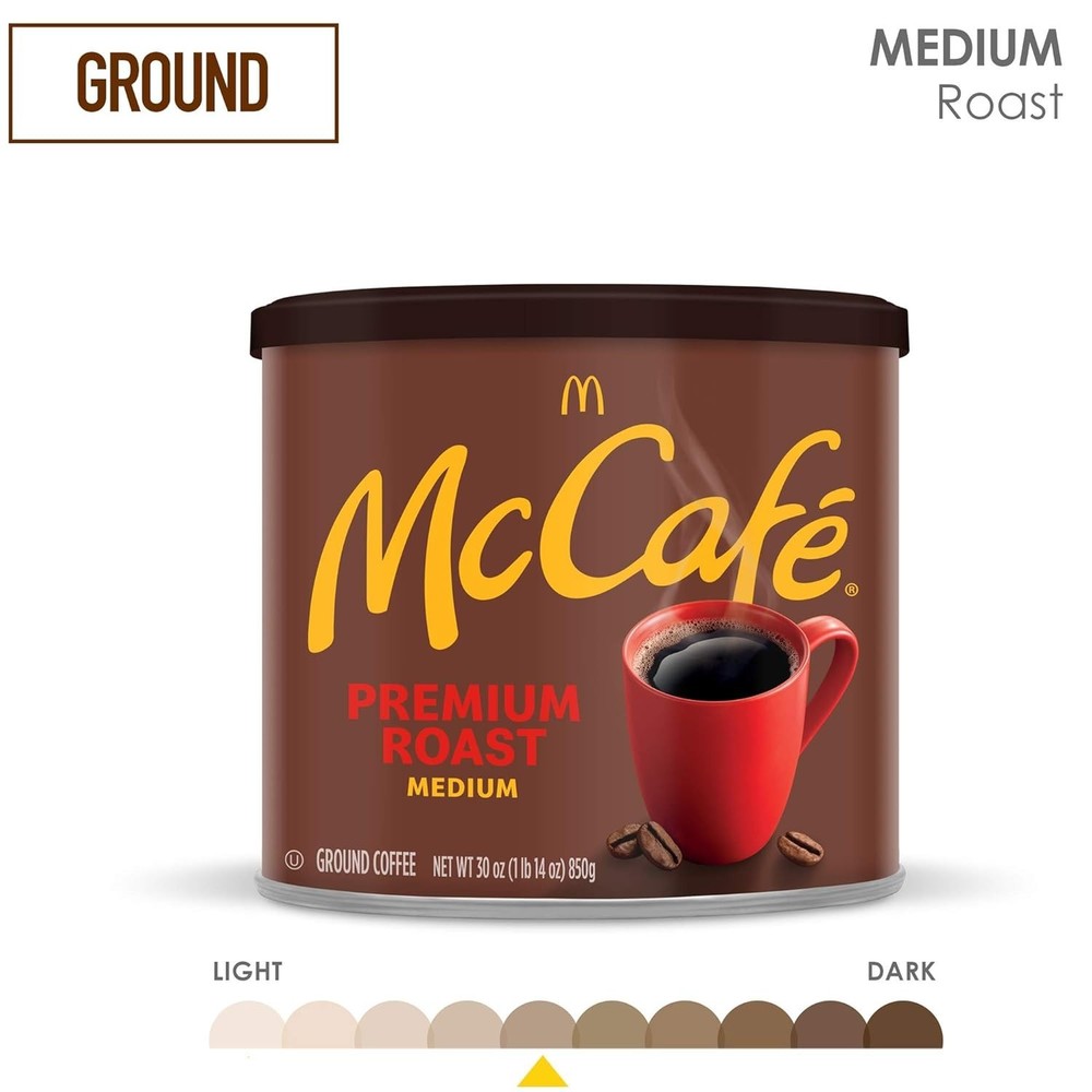 Kosher Certified McCaf Roast Ground Coffee, 30 oz - Caffeinated Bliss