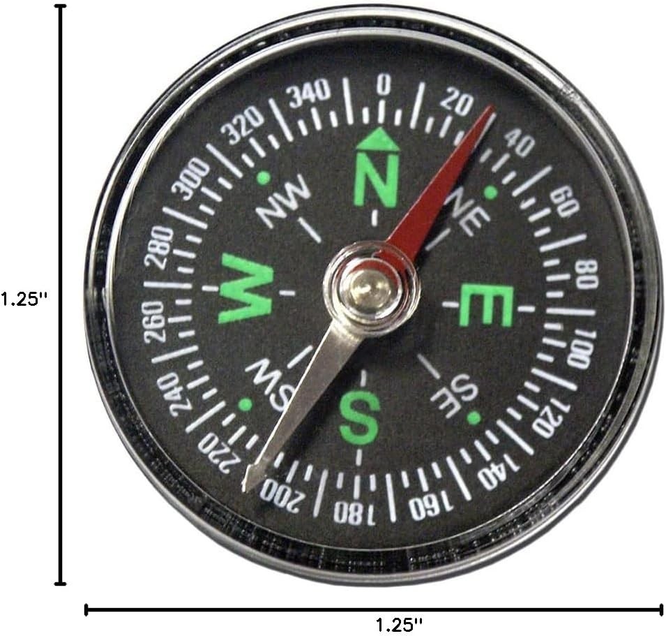 Pocket Sized Economy Compass (1-1/4")