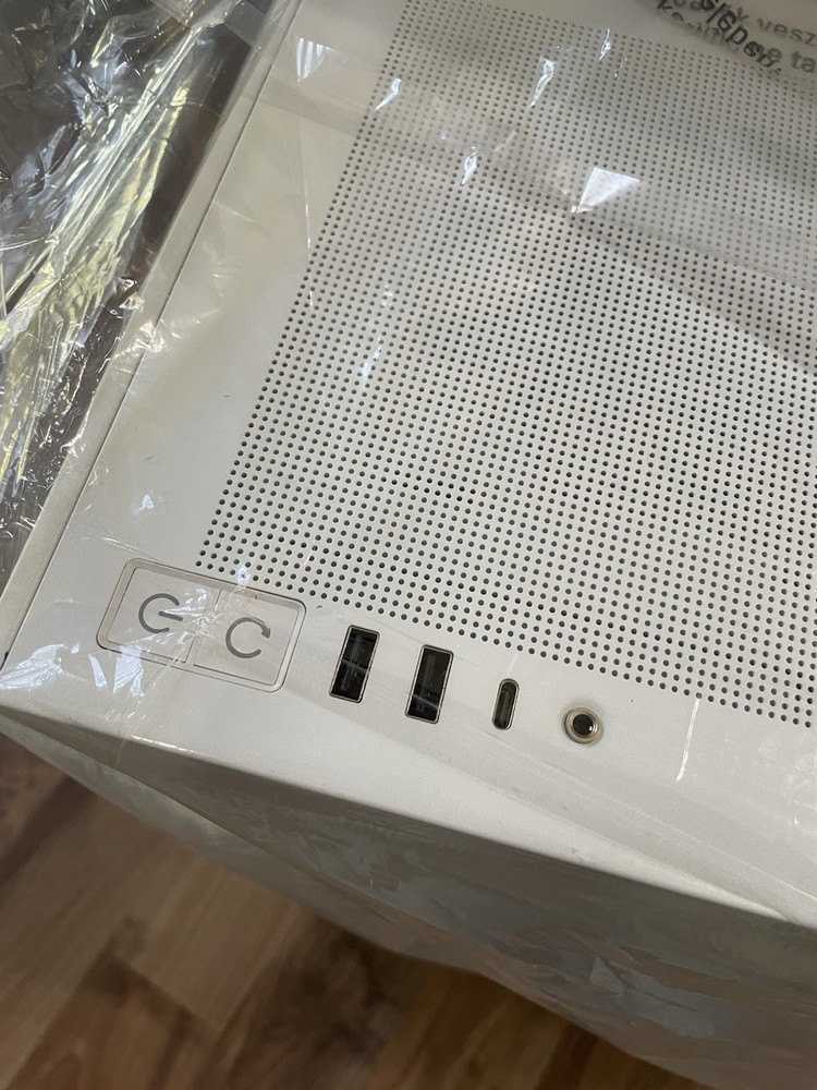 Rosewill Helium Flow White Mid Tower Computer Gaming Case, Mesh Panel, ATX, Tool