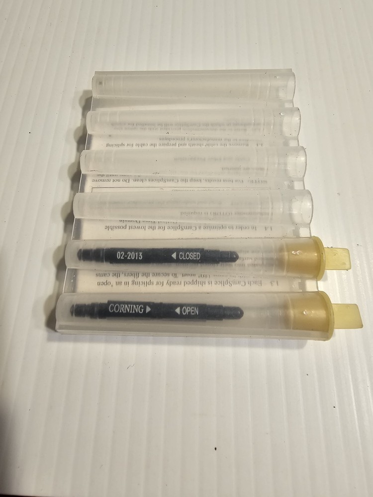 Corning Splices 2 unopened 12 opened