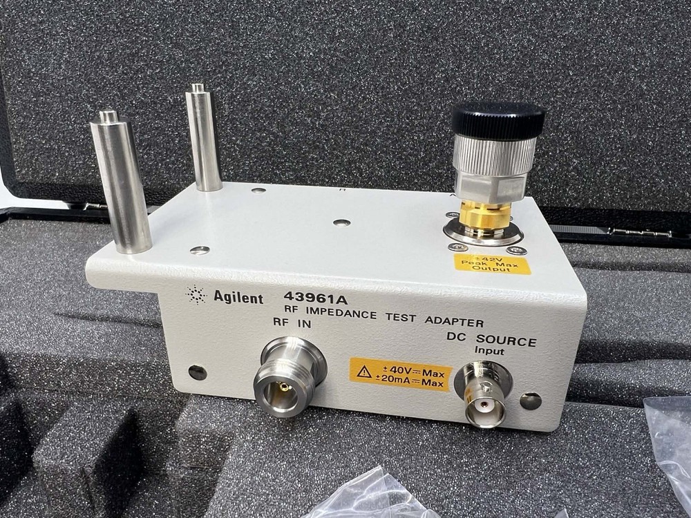 Agilent HP 43961A RF Impedance Test Kit with Case